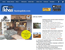 Tablet Screenshot of hastingslink.com